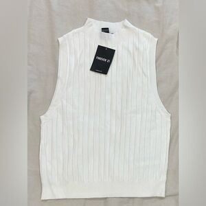 Forever21 knit turtle-neck tank